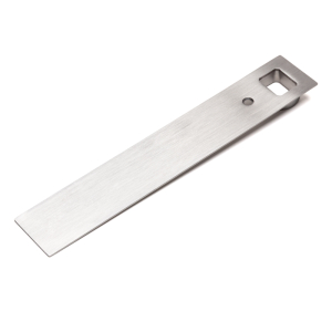 FHC Single Threshold Mount Strike For HP110 Panic Handles - Brushed Stainless