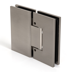 FHC Hydraulic Series Venice Square Glass-to-Glass 180 Degree Hinge