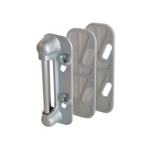 FHC Aluminum - Spring-Loaded Screen Door Strike Plate