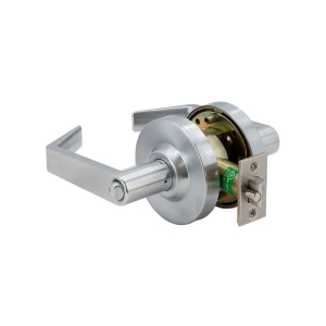 FHC Entrance Lockset (Grade 1) for 1-3/4" Door - Brushed Stainless 