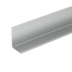 FHC Aluminum L-Bar Extrusion - .875 Back .375 Leg .0625 Wall Thickness - 144" Length