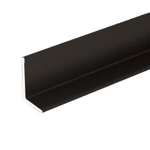 FHC Alum L-Bar Extrusion .875" Back .375 Leg .0625" Wall Thickness 144" Length - Matte Black