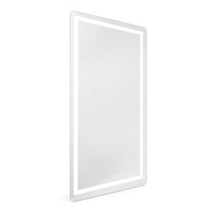 FHC LED Mirror Inner Etched Rounded Corners 24" x 48"