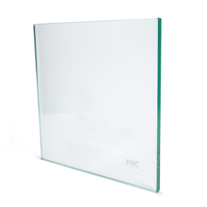 FHC 9/16" Clear Tempered Laminated Glass Sample - 12" x 12"