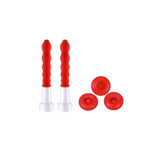 FHC Little Red Sealant Nozzle Caps - 100/PK