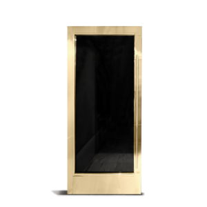 FHC LUXE 200 Series Custom Single Door - 2-3/16" Stile - Polished Brass