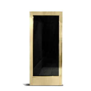 FHC LUXE 200 Series Custom Single Door - 2-3/16" Stile - Satin Brass