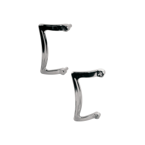 FHC Chrome - Shower Door Handle Set (1 Set)