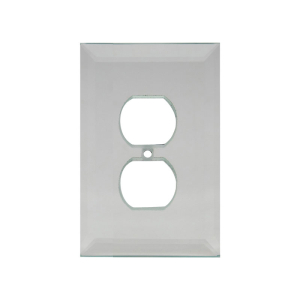 FHC Clear Duplex Plug Glass Mirror Plate