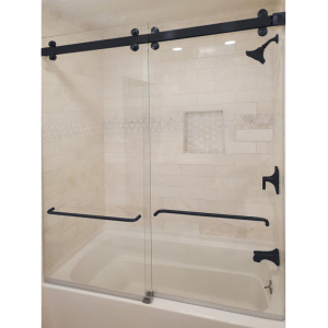 FHC Napa Series 180 Deg Sliding Shower Door Kit