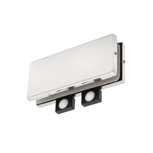 FHC dormakaba Transom Mount Stop Patch Fitting with 2 Stops for 3/4" Glass