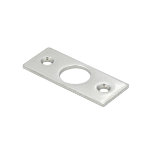 FHC Strike Plate for PF20 Patch Lock - Brushed Stainless    