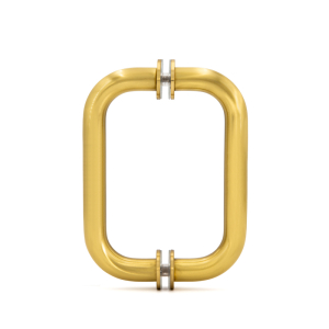 FHC 6" Center-To-Center Tubular Pull - Satin Brass