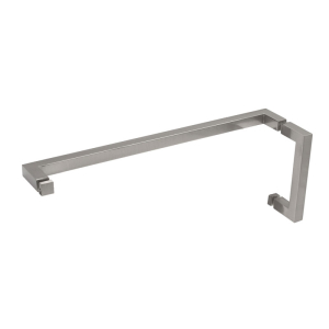 FHC 6" x 18" Square Pull / Towel Bar Combo