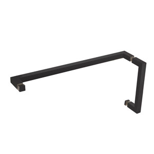 FHC 8" X 24" Square Pull / Towel Bar Combo