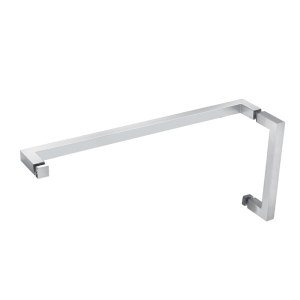 FHC 8" X 18" Square Pull / Towel Bar Combo