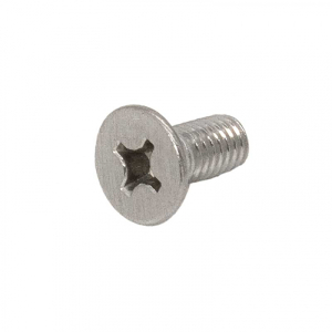 FHC Hinge Coverplate Screws 8-Pk Phillips HD 6mm X 12mm