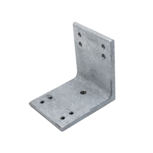 FHC Zinc Plated Steel Mounting Angle - 5" x 5" x 4" -  5/16" Thick - Pack of 10