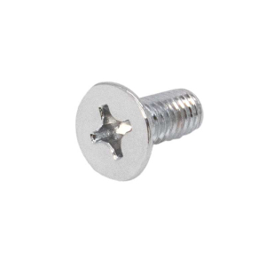 FHC Hinge Coverplate Screws 8-Pk Phillips HD 6mm X 15mm