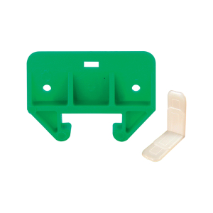 FHC Pridrawer Track Guide Kit - 1-1/8" - Plastic - Green (2-Pack)