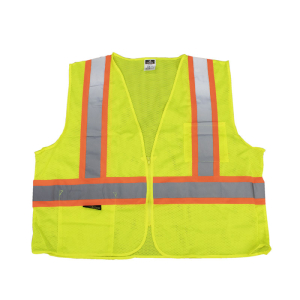 FHC Large Class 2 Safety Vest - Hi-Vis Green