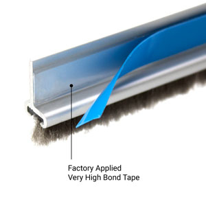 FHC RWS36 Weatherstrip for 35-3/4" Single Door (Set of 2) 