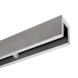 FHC Custom Fabricated Aluminum Smoke Baffle for 3/4" Glass