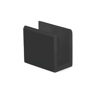 FHC Square Wall Mount Shelf Clamp 1-1/8" x 1" 