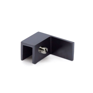 FHC Left Hand Wall Mount "Slip Fit" Glass Clamp - Oil Rubbed Bronze