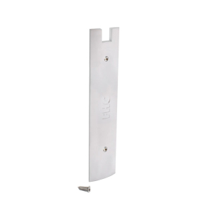 FHC 6" Square Sidelite Rail End Cap - Satin Anodized 