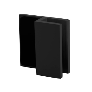 FHC Square Swinging Shower Door Stop - Matte Black 