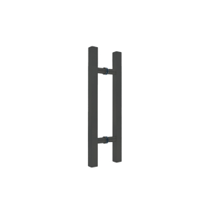 FHC 10" Square Back-to-Back Ladder Handle - 6" Center-To-Center