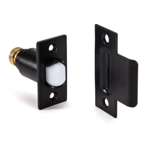 FHC Trimco Nylon Roller Latch with Strike - Black