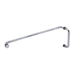 FHC 6" Pull Handle and 24" Towel Bar Combo With Metal Washers