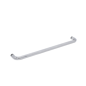 FHC 20" Tubular Towel Bar Single-Sided No Washers for 1/4" to 1/2" Glass  