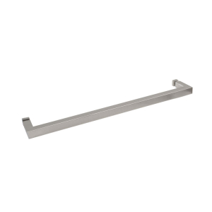 FHC 18" Square Tubing Mitered Corner Single-Sided Towel Bar