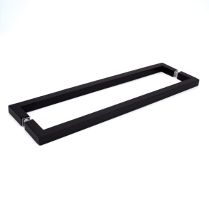 FHC 24" Back-to-Back Square Towel Bars With Mitered Corners