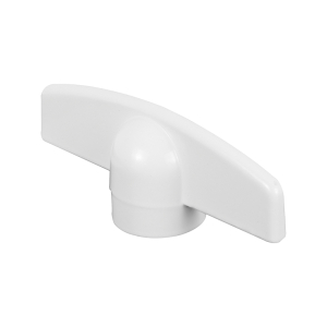 FHC White Diecast Tee Crank Handle - Truth (Single Pack)