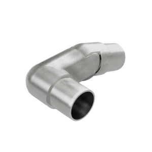 FHC Handrail Fitting - 1.5" Diameter Right Adjustable 0 - 70 Degrees - Brushed Stainless