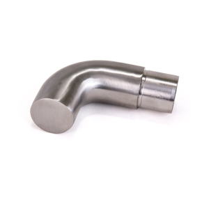 FHC Hand Rail Fitting 1.5" Diameter Wall Return - Brushed Stainless 304