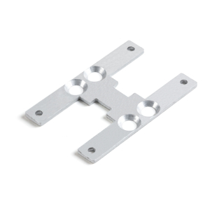 FHC Slim Post Top Rail Mounting Brackets - Mill Aluminum