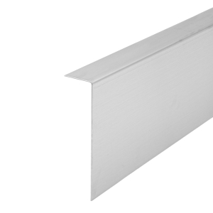 FHC Cladding L-Bar for Base Shoe 90 - 10' Long - Brushed Stainless 304