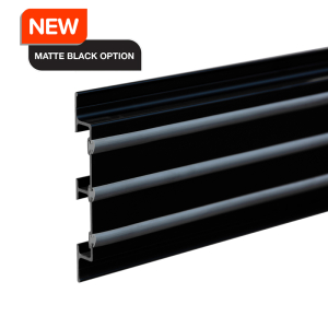 FHC Truck Slats for Racks Aluminum 144" Long with Vinyl Included  - Matte Black 