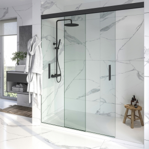 FHC Tidewater Bypass Soft-Stop Sliding Shower Door Kit