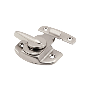 FHC Sash Lock - 1-1/2" And 1-7/8" Hole Centers - Steel - Satin Nickel (Single Pack)