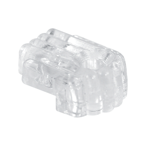 FHC 1/8" - Clear Acrylic Mirror Clips (6 Pack)