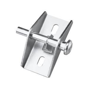 FHC Aluminum Finish Push/Pull Sliding Patio Door Lock