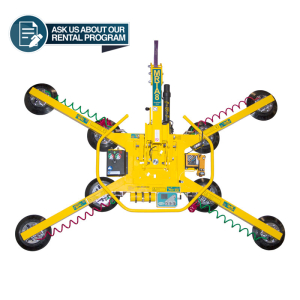 FHC Wood's 1400-Lb Cap. Manual Rotation/Tilting -Vacuum Lifting Frame