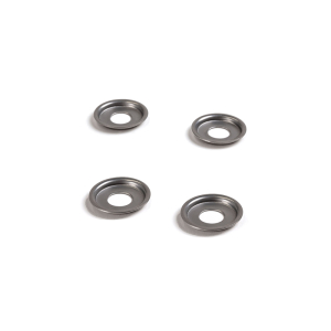 FHC Stainless Steel Washers for Plastic Snap On Bolt Buttons - 50/Pack