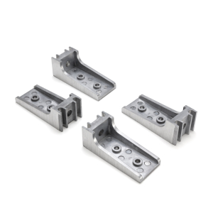 FHC Aluminum Shear Block for 10" Bottom Rail 4/Pk